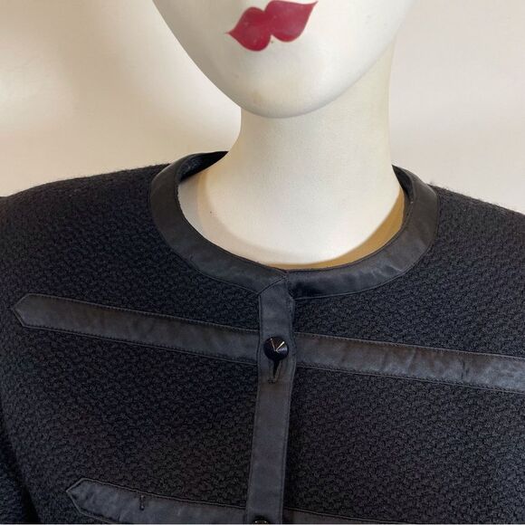 Guy Laroche 80s Wool Cropped Jacket - Picture 8 of 11